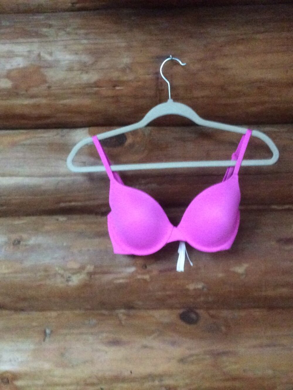 PINK VS Wear Everywhere Lightly Lined T-Shirt Bra Size 34C
